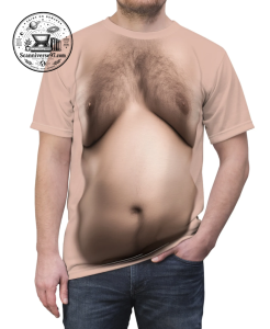 3D Dad Bod Illusion T-Shirt