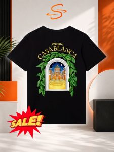 Casablanca Shirt | Stunning Avenida Casablanca Graphic Tee 2 Casablanca Shirt
