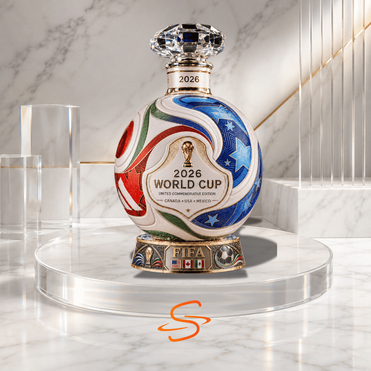 2026 World Cup Perfume Bottle soccer ball collectible