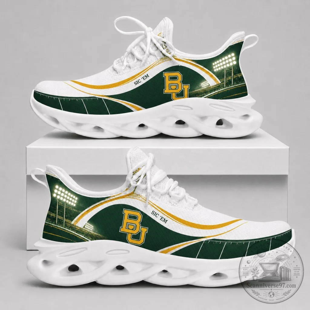 Baylor Bears University Football Team Sic 'Em Fan Gift Shoes Baylor Bears University Football Team Sic 'Em Fan Gift Shoes