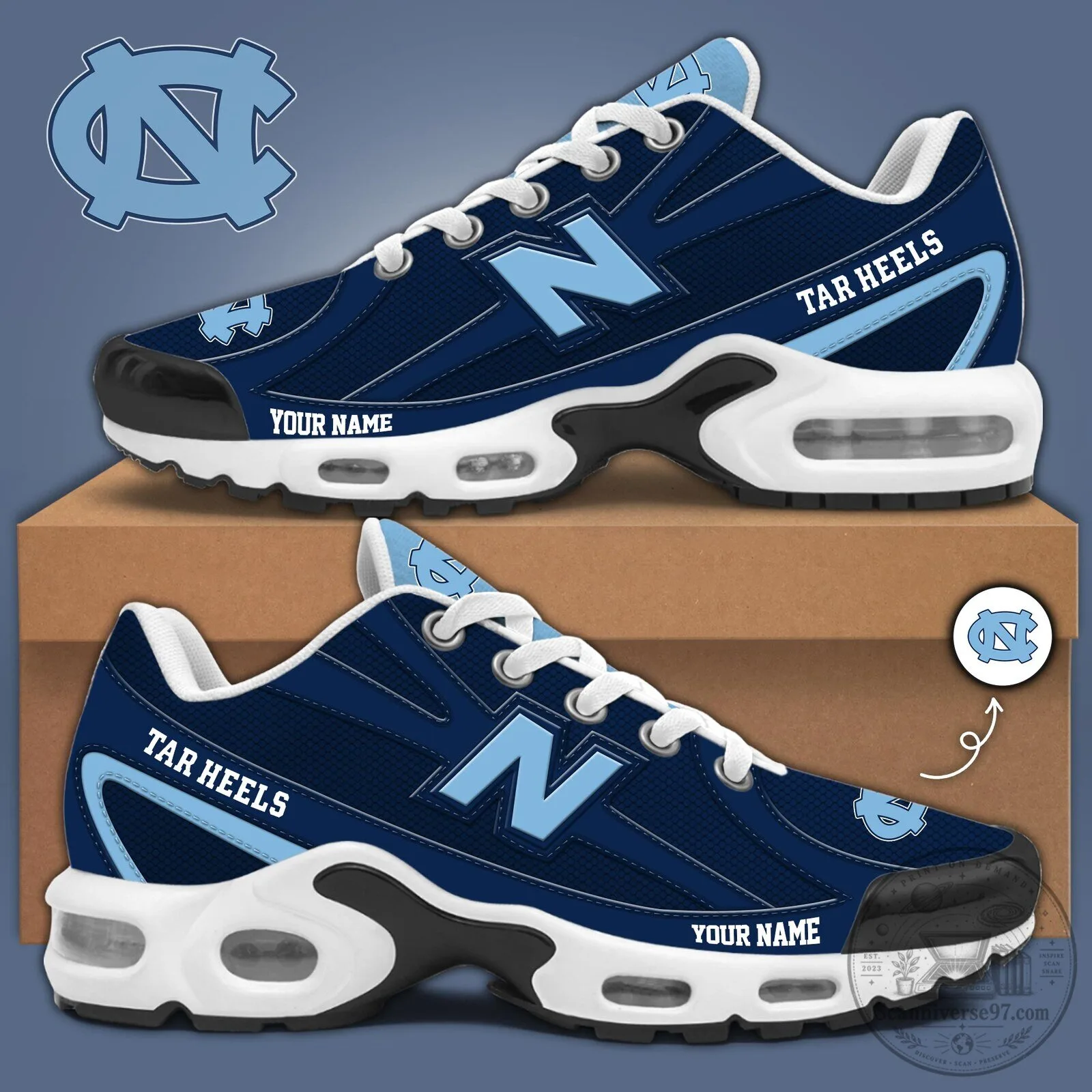UNC Team Color Exclusive Sneaker Selling Fast!