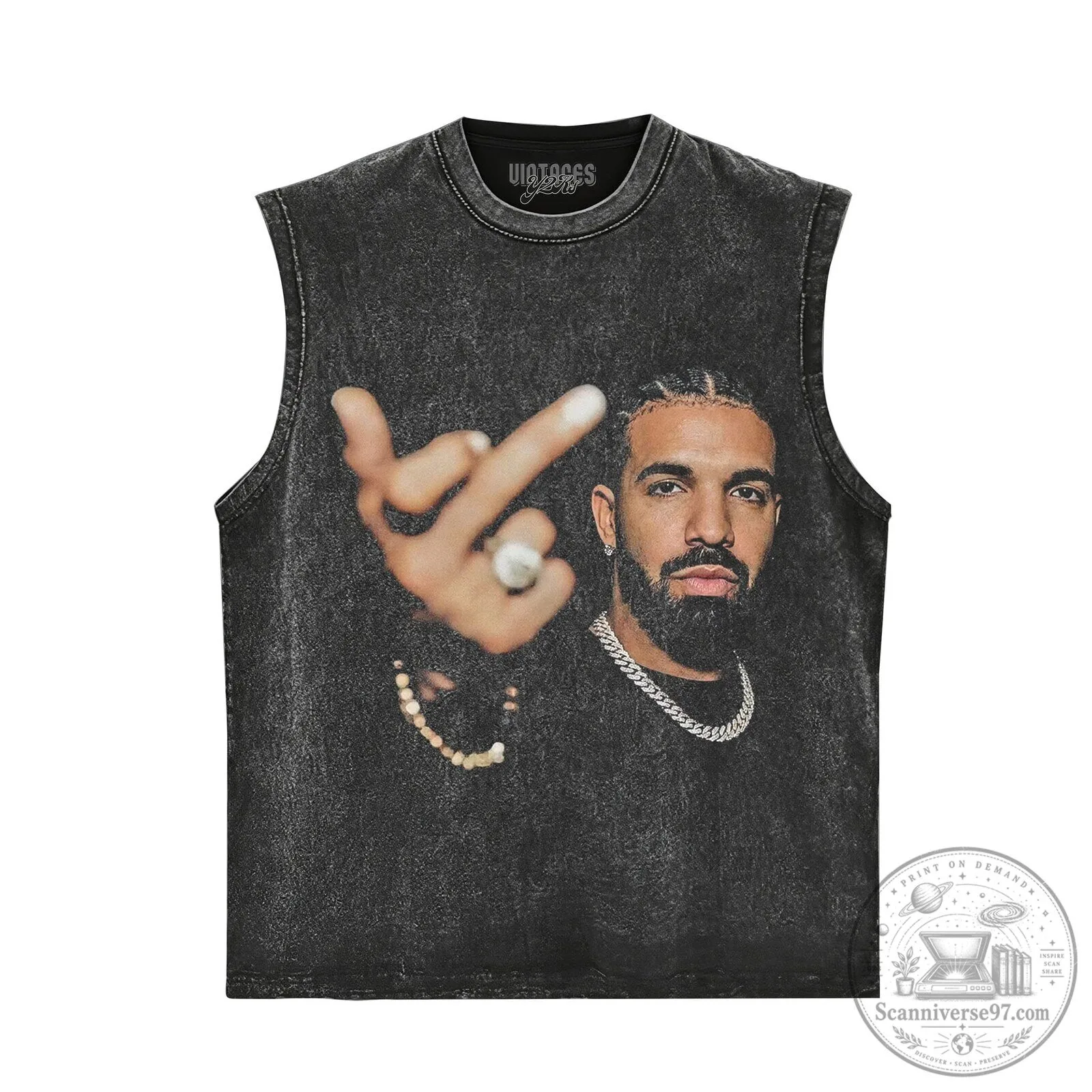 Drake Rapper Photo Graphic Black T-Shirt 9 Drake Rapper Photo Graphic Black T-Shirt