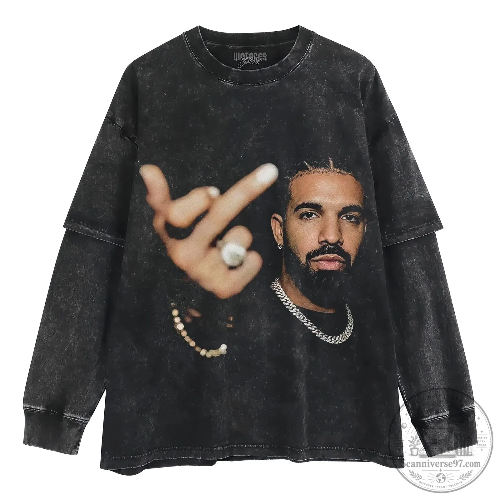 Drake Rapper Photo Graphic Black T-Shirt 10 Drake Rapper Photo Graphic Black T-Shirt