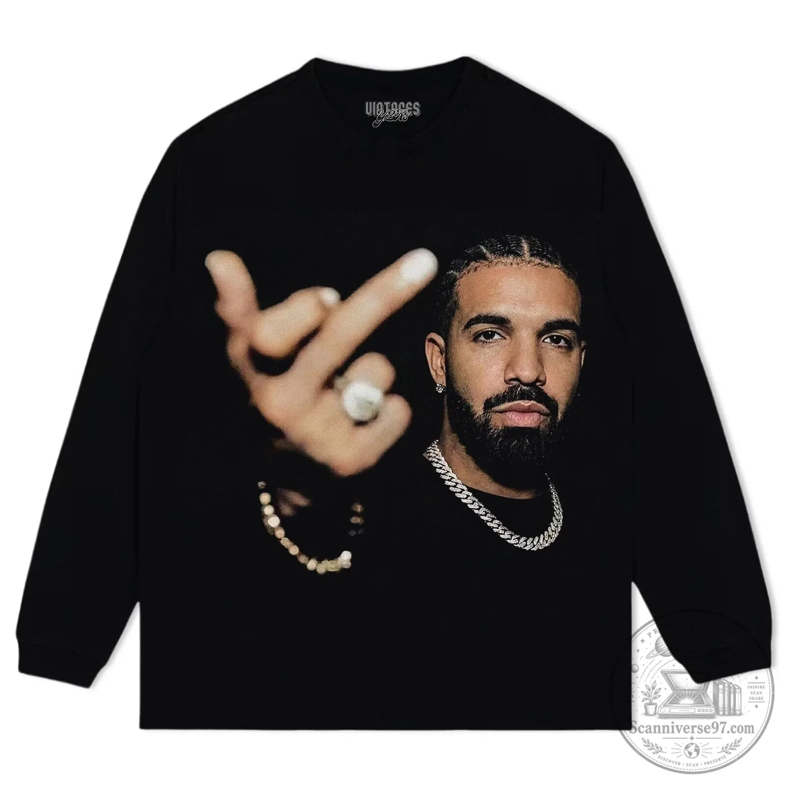 Drake Rapper Photo Graphic Black T-Shirt 11 Drake Rapper Photo Graphic Black T-Shirt