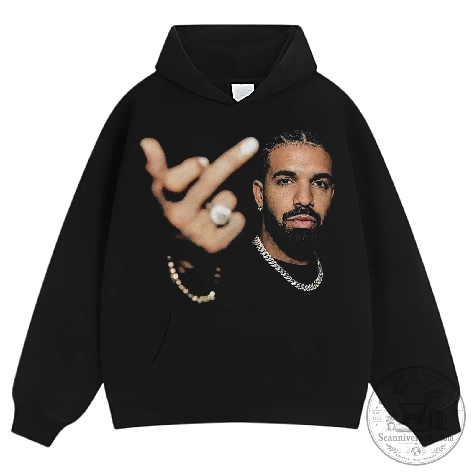 Drake Rapper Photo Graphic Black T-Shirt 13 Drake Rapper Photo Graphic Black T-Shirt