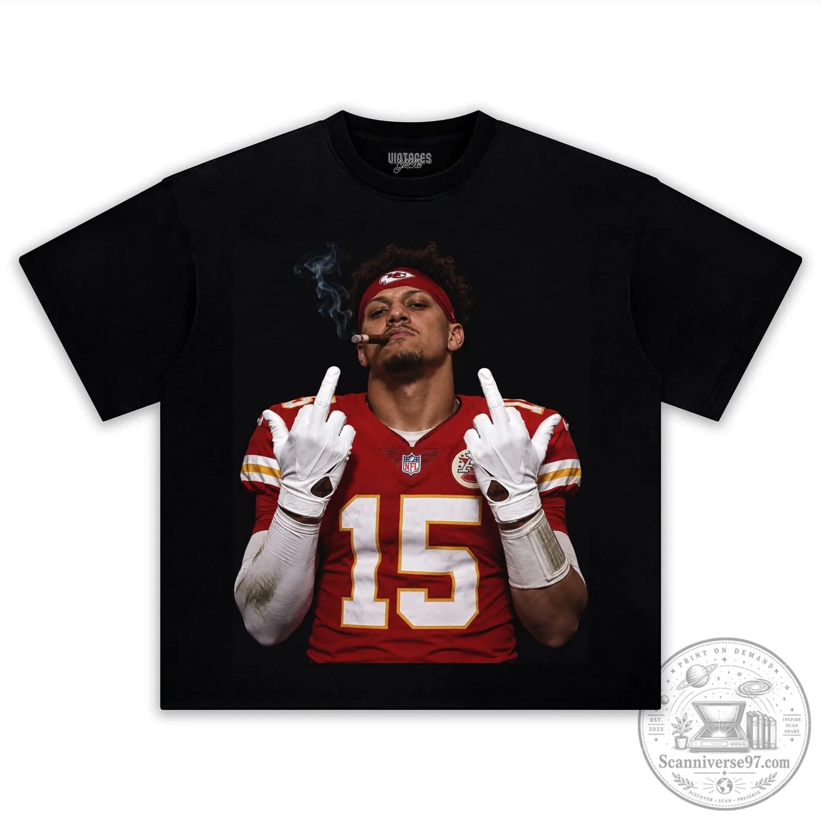 Patrick Mahomes Flipping It Kansas City Chiefs Football Fan T-Shirt