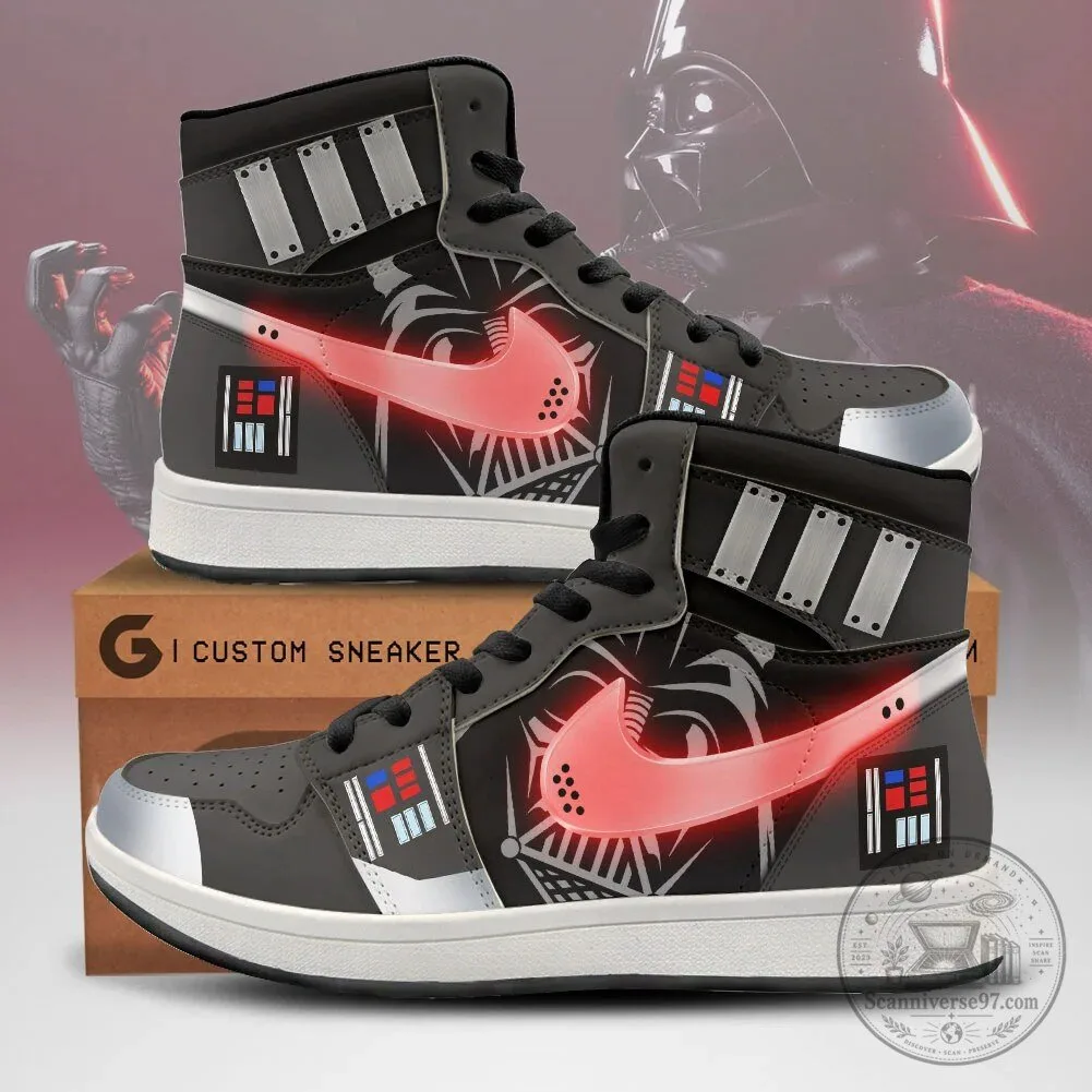 Star Wars Darth Vader Custom High Top Sneakers