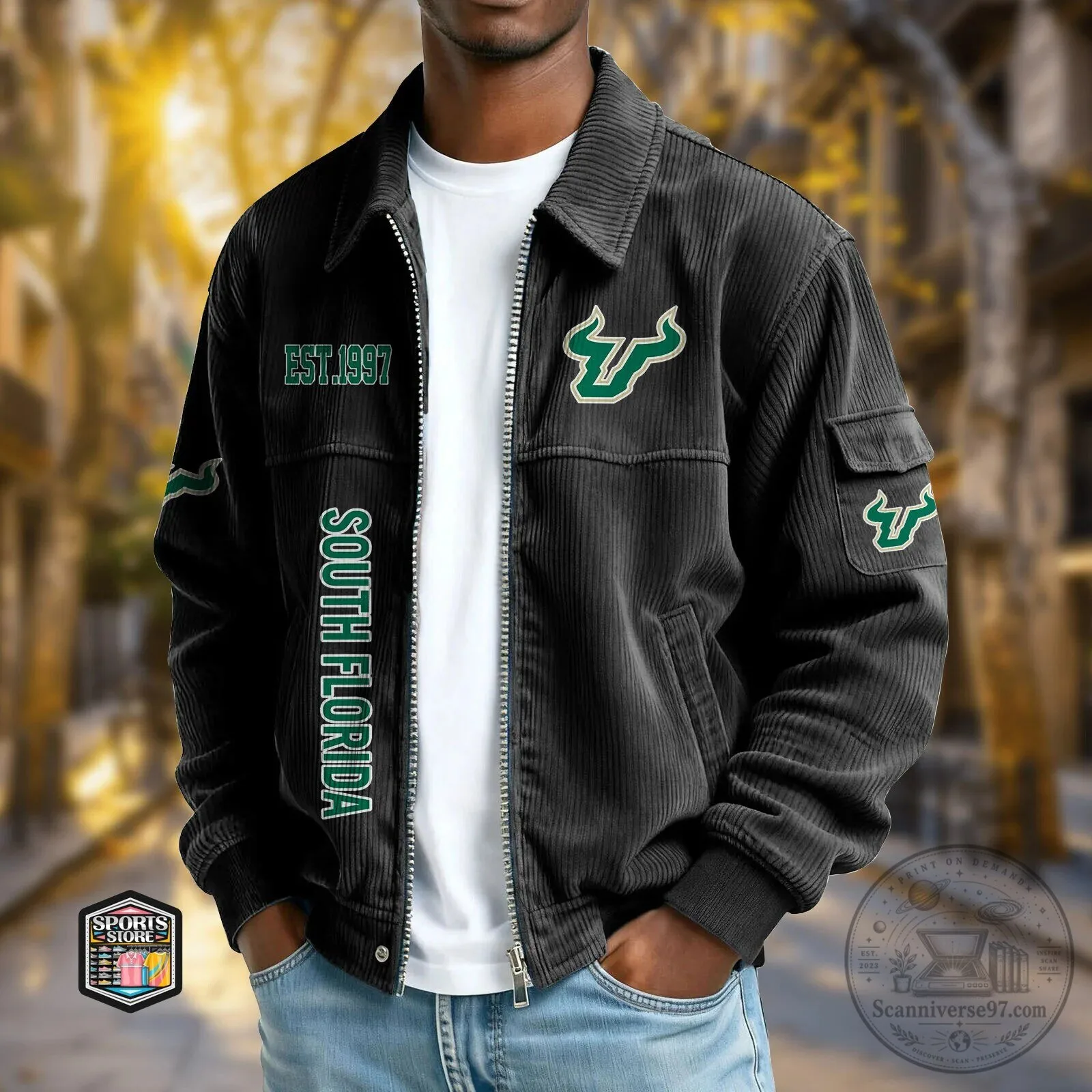 South Florida Bulls Corduroy Jacket