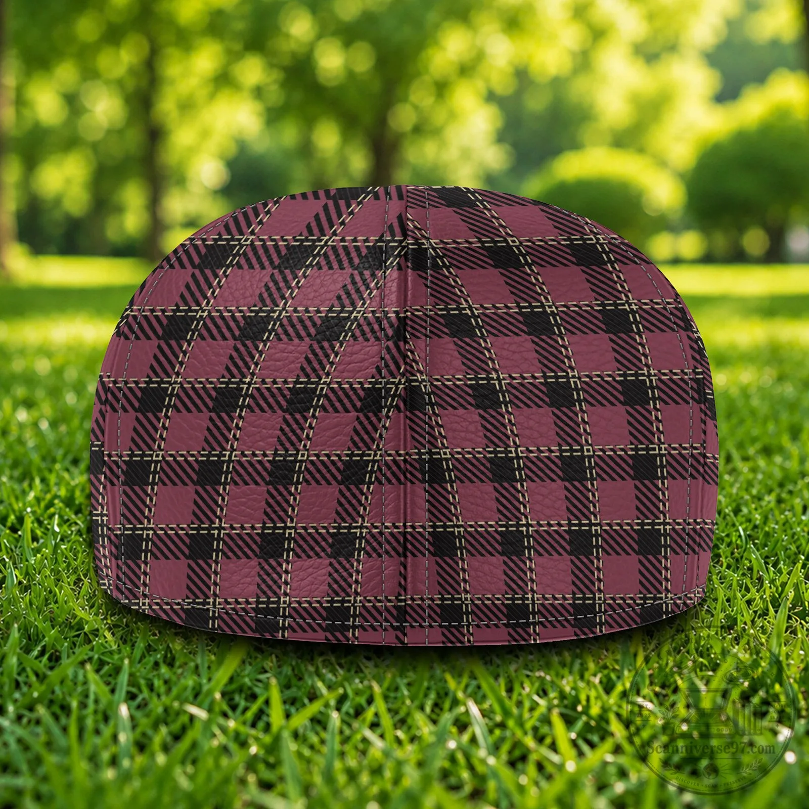 Florida State Seminoles NCAA Custom Name Plaid Leather Ivy Cap Hat 7 Florida State Seminoles NCAA Custom Name Plaid Leather Ivy Cap Hat