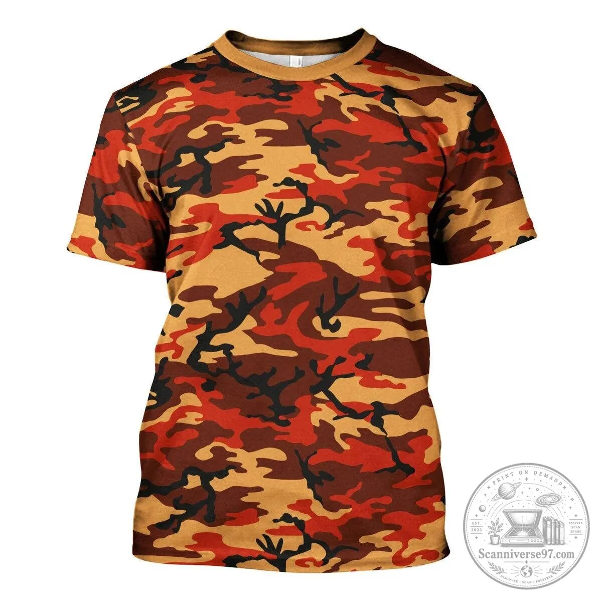 Red Brown Flecktarn German World War II Camouflage Hoodie and Pants Set 14 Red Brown Flecktarn German World War II Camouflage Hoodie and Pants Set
