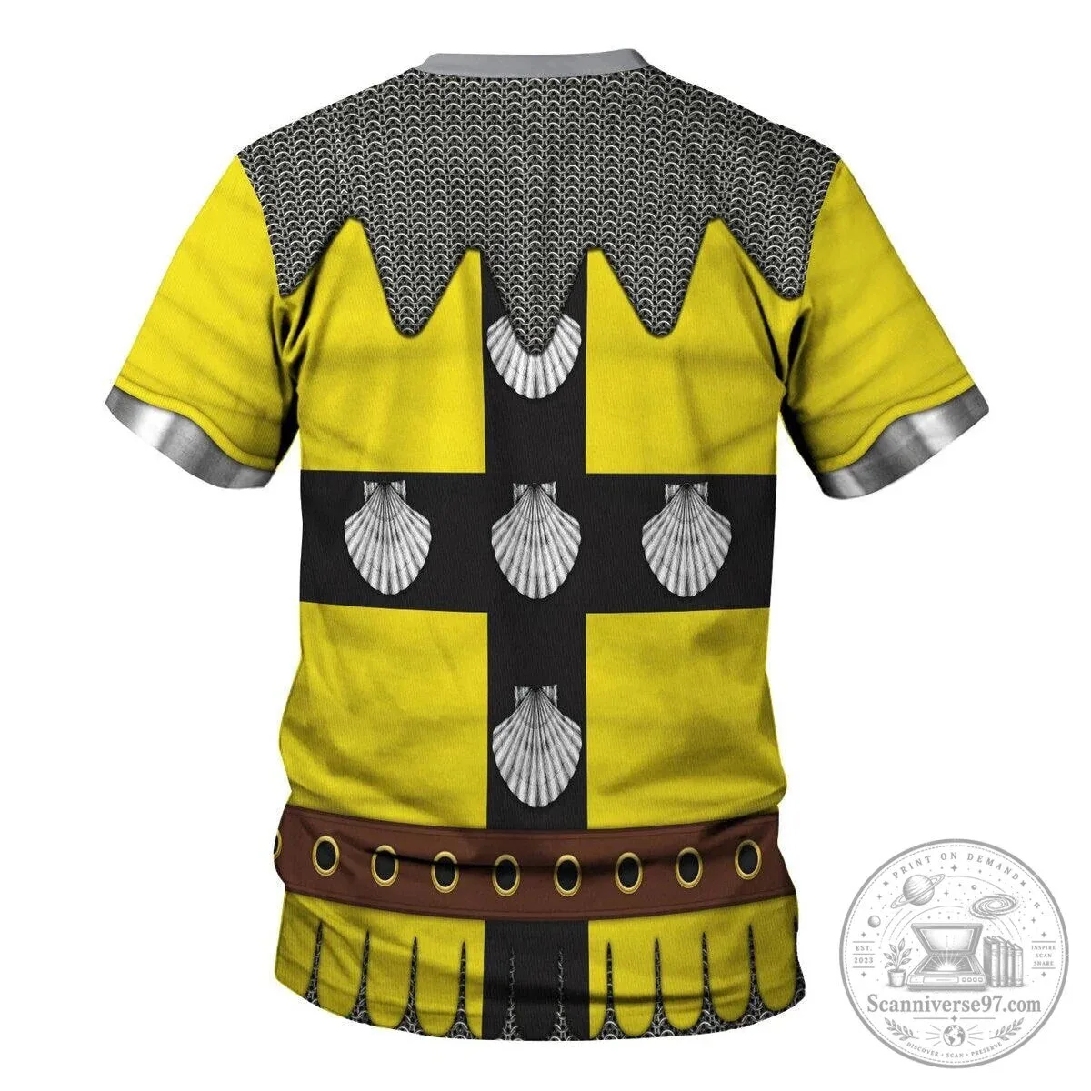Jean III de Grailly Knight Templar Chainmail Armor Costume Hoodie 21 Jean III de Grailly Knight Templar Chainmail Armor Costume Hoodie