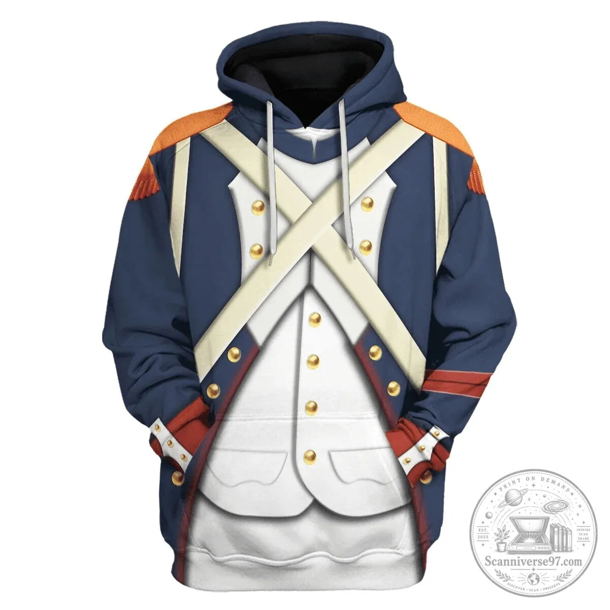 French Imperial Guard Grenadier Costume Hoodie 11 French Imperial Guard Grenadier Costume Hoodie