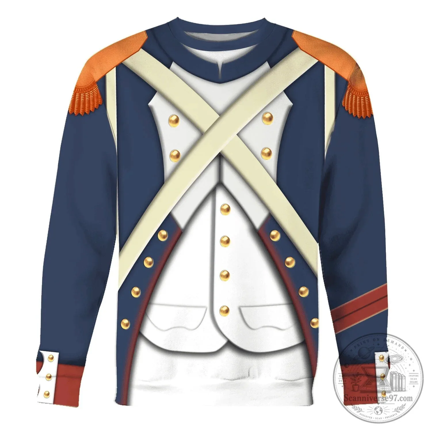 French Imperial Guard Grenadier Costume Hoodie 14 French Imperial Guard Grenadier Costume Hoodie