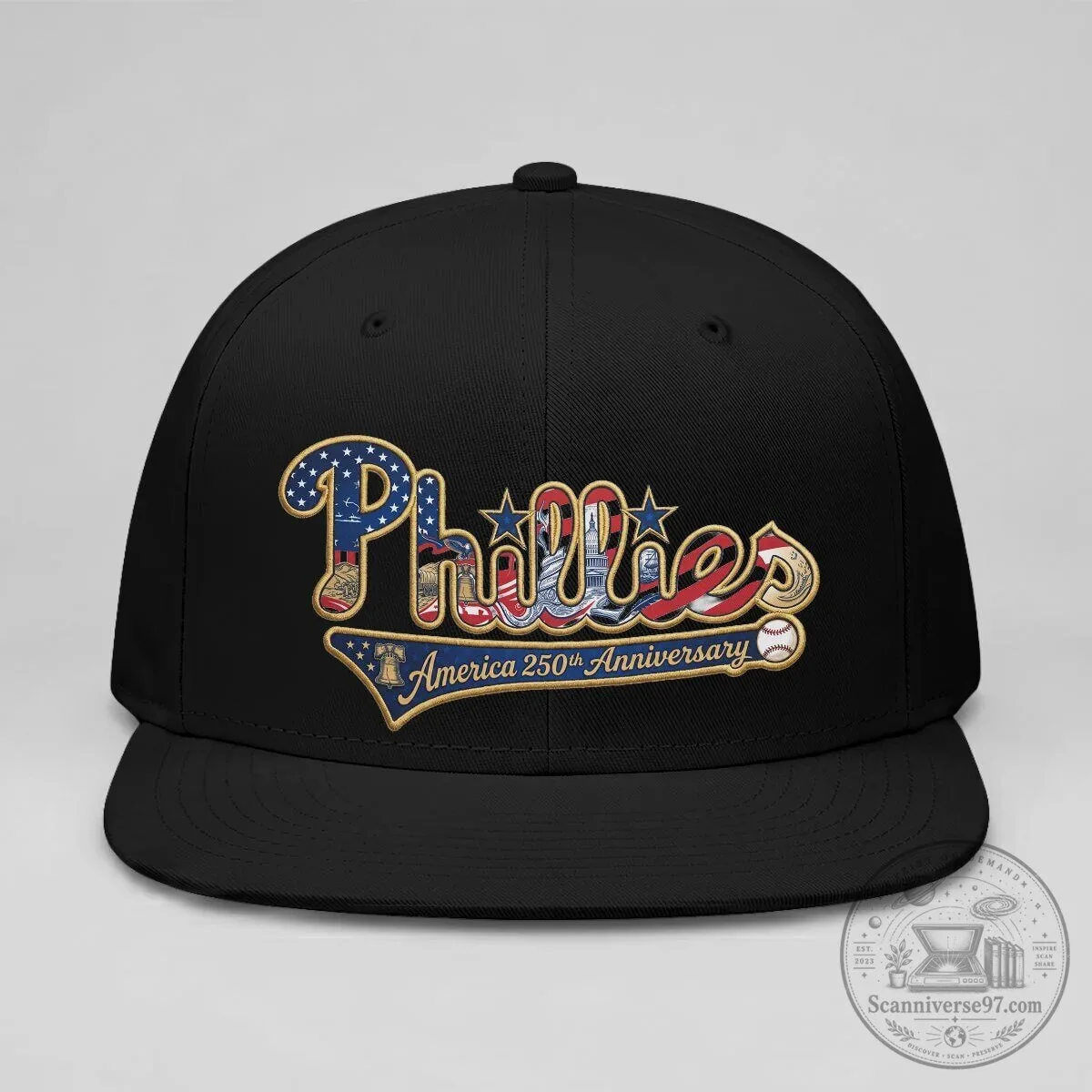 Independence Day Cap Hat for the 250th Anniversary of Philadelphia Phillies America 9 Independence Day Cap Hat for the 250th Anniversary of Philadelphia Phillies America