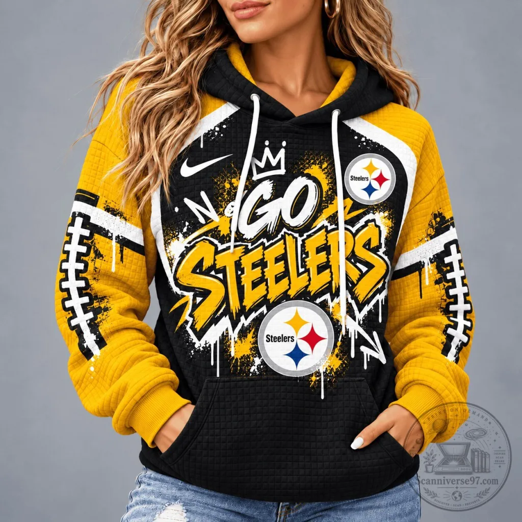 Pittsburgh Steelers National Football League Graffiti Game Day Unisex Hoodie Pittsburgh Steelers National Football League Graffiti Game Day Unisex Hoodie