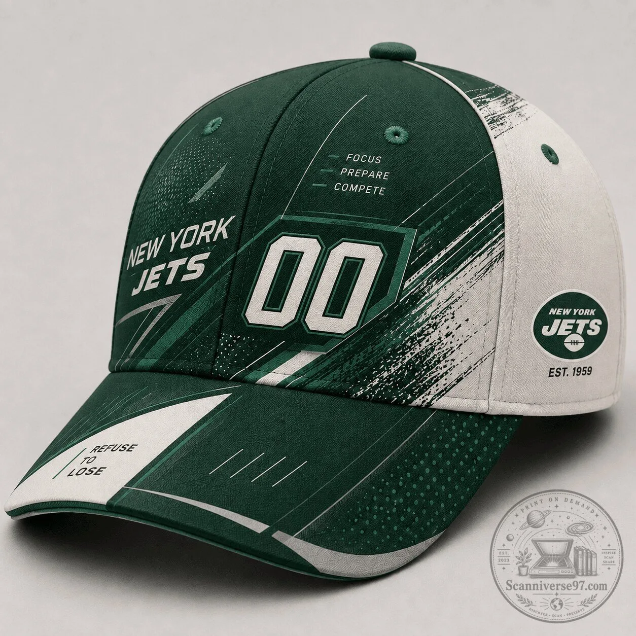 New York Jets Match Day Elite Classic Cap Hat 1 New York Jets Match Day Elite Classic Cap Hat