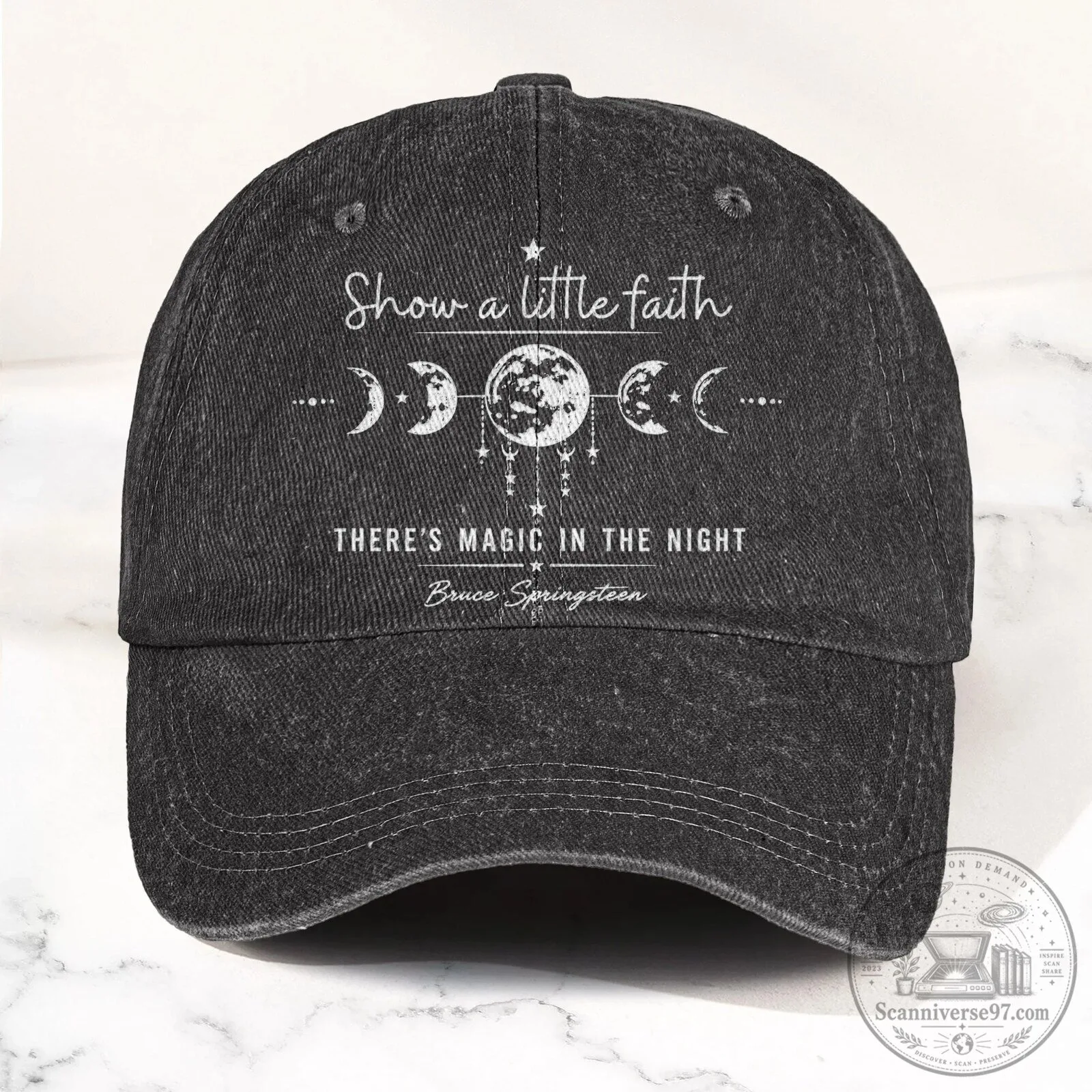 Bruce Springsteen Show A Little Faith There's Magic In The Night Cap Hat