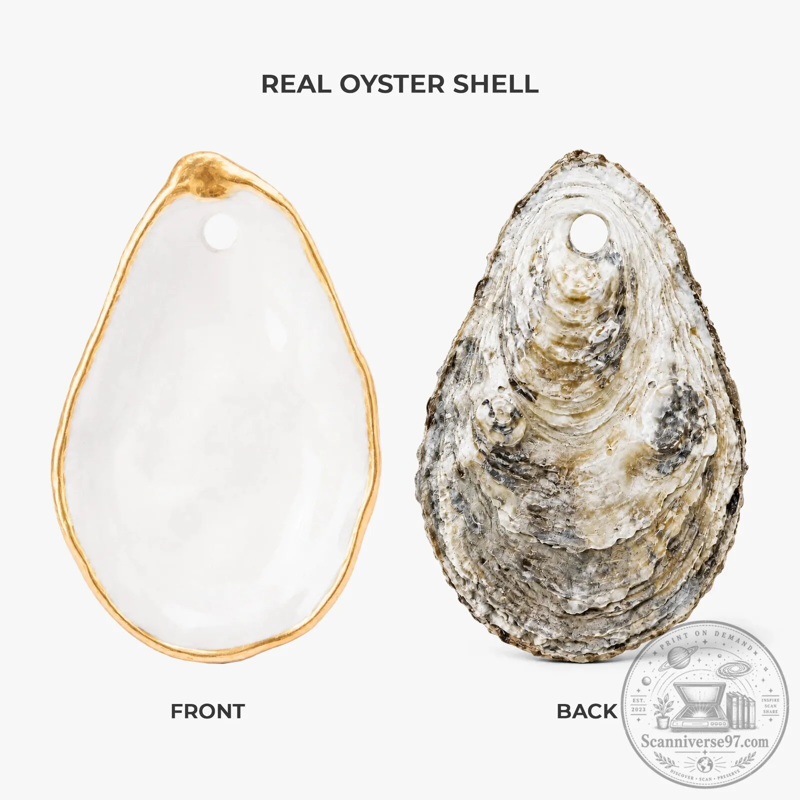 Personalized Memorial Photo Oyster Shell Christmas Ornament with Cardinal 9 Personalized Memorial Photo Oyster Shell Christmas Ornament with Cardinal