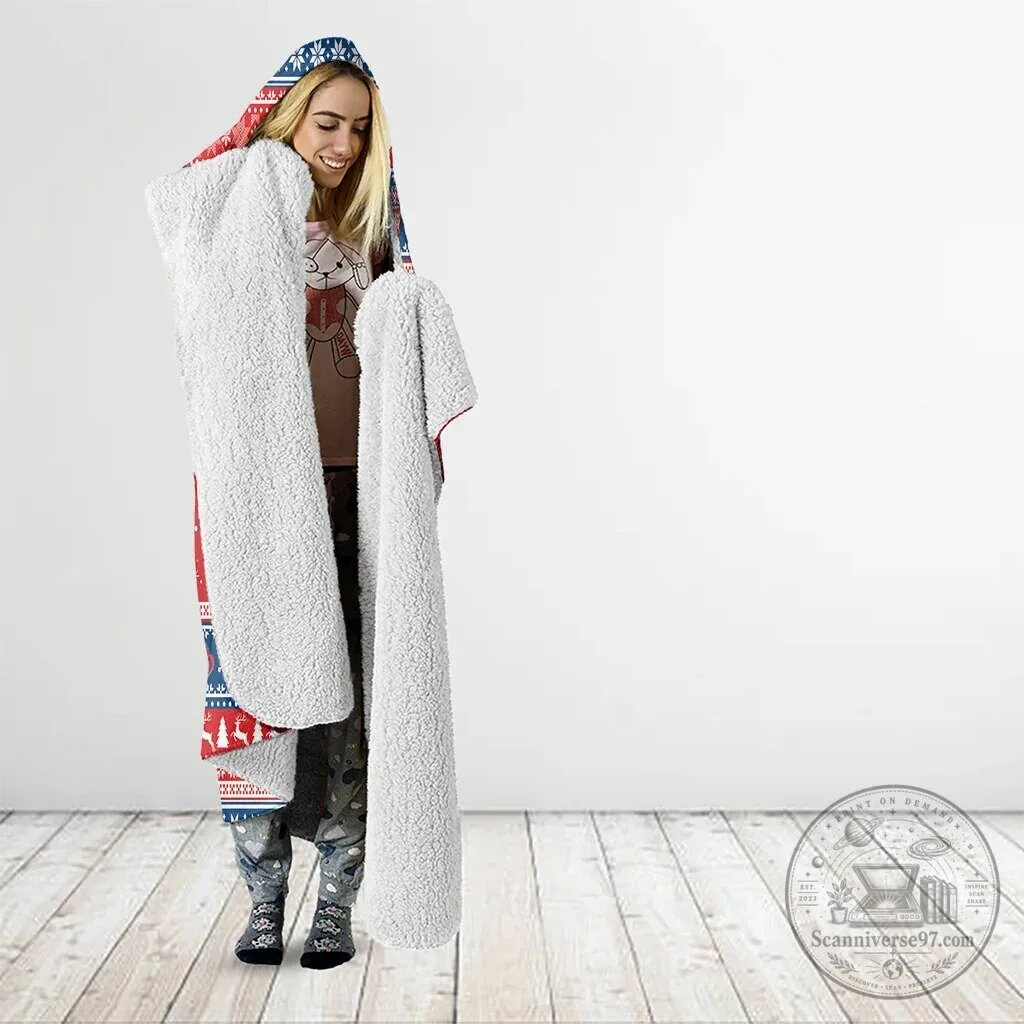 Czech Republic Christmas Jezisek Vesele Vanoce Hooded Blanket 9 Czech Republic Christmas Jezisek Vesele Vanoce Hooded Blanket