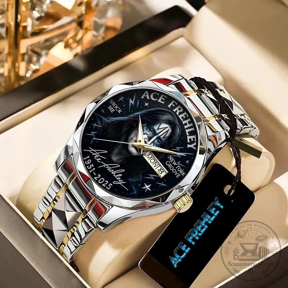 Ace Frehley Kiss Shock Me New York Groove Spaceman Rock and Roll Watch