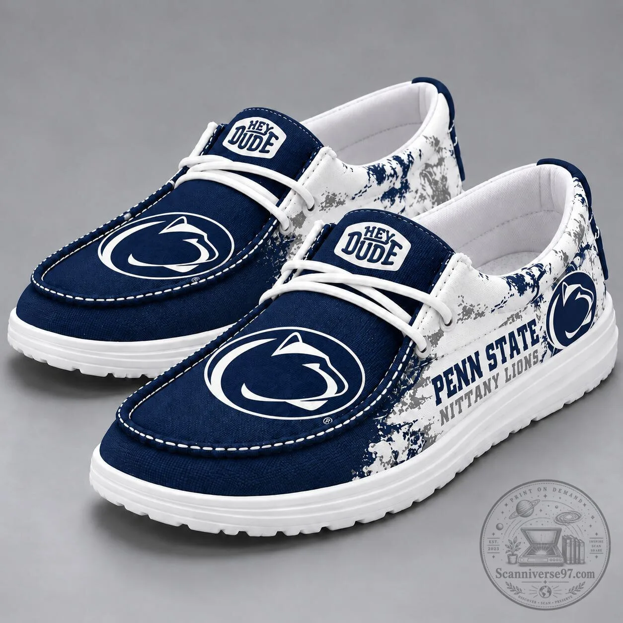 Penn State Nittany Lions Hey Dude Style Shoes
