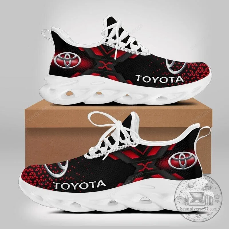 Toyota Racing Team Logo Red Black Max Soul Shoes