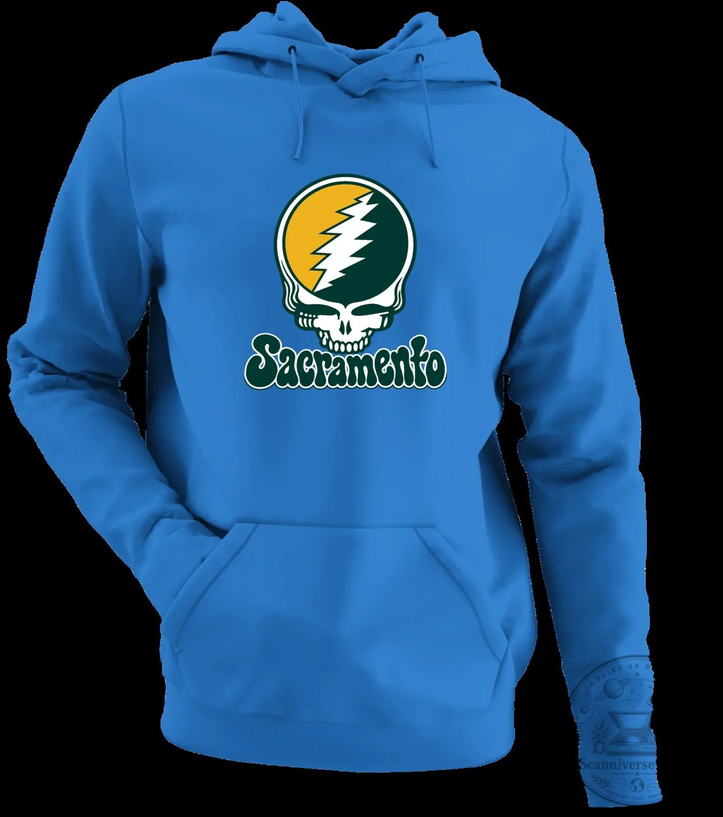 Grateful Dead Steal Your Face Sacramento Baseball White Hoodie 13 Grateful Dead Steal Your Face Sacramento Baseball White Hoodie
