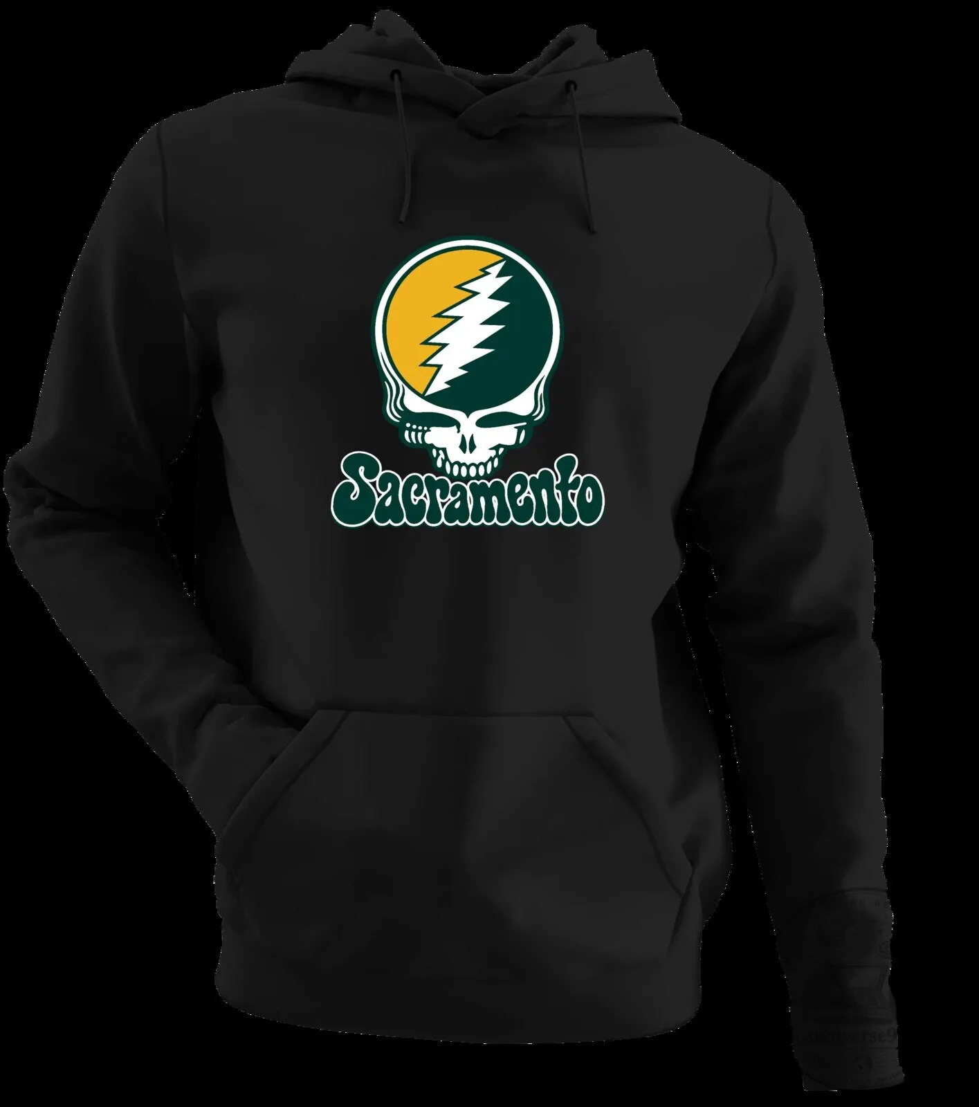 Grateful Dead Steal Your Face Sacramento Baseball White Hoodie 16 Grateful Dead Steal Your Face Sacramento Baseball White Hoodie