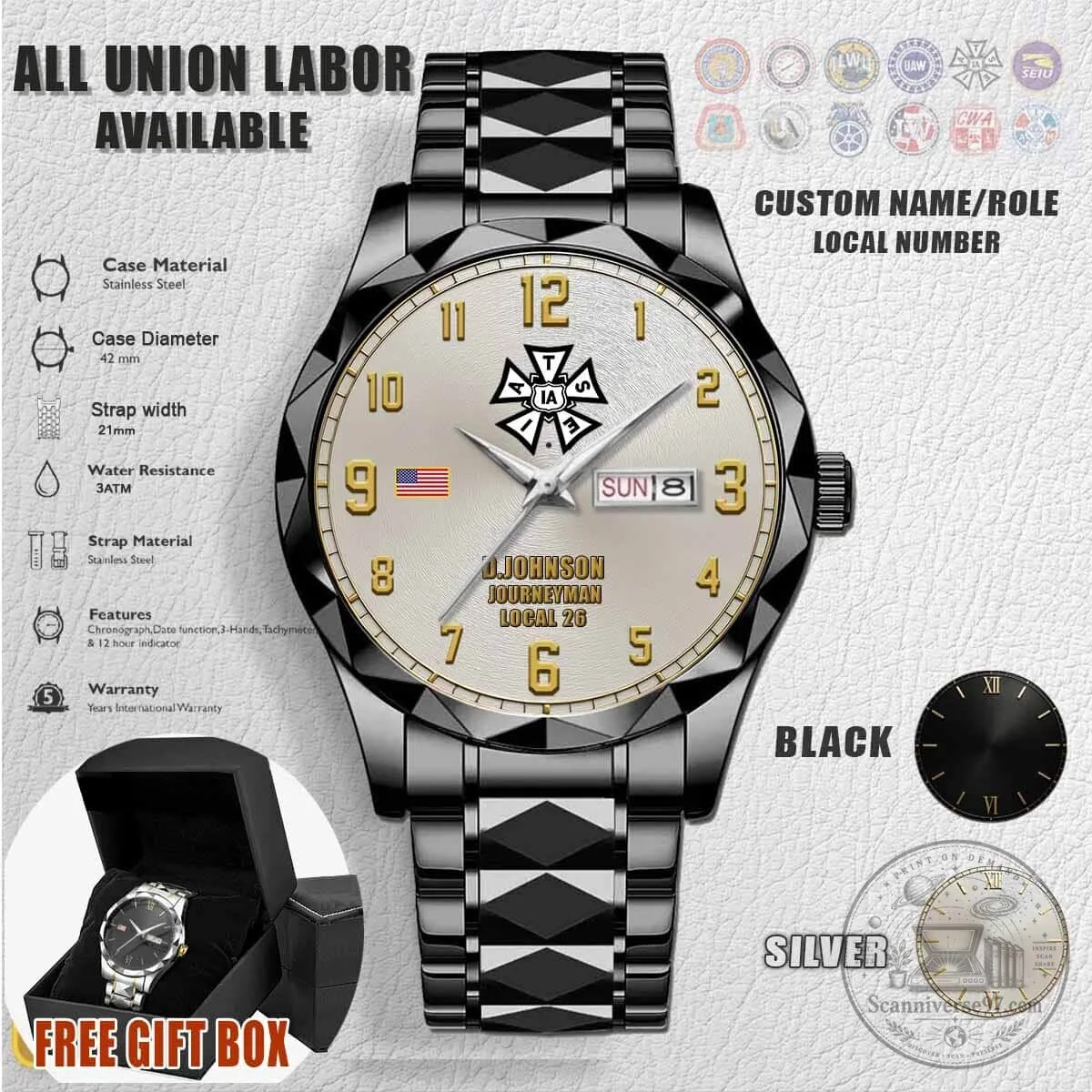 IATSE International Alliance of Theatrical Stage Employees Union Watch 4 IATSE International Alliance of Theatrical Stage Employees Union Watch