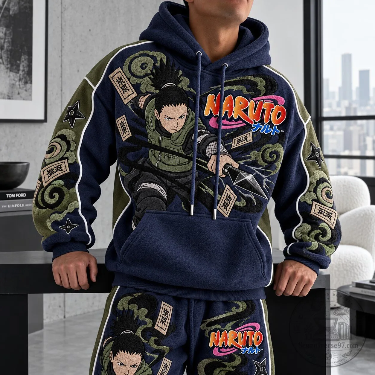 Naruto Shippuden Shikamaru Nara Anime Character Hoodie 1 Naruto Shippuden Shikamaru Nara Anime Character Hoodie