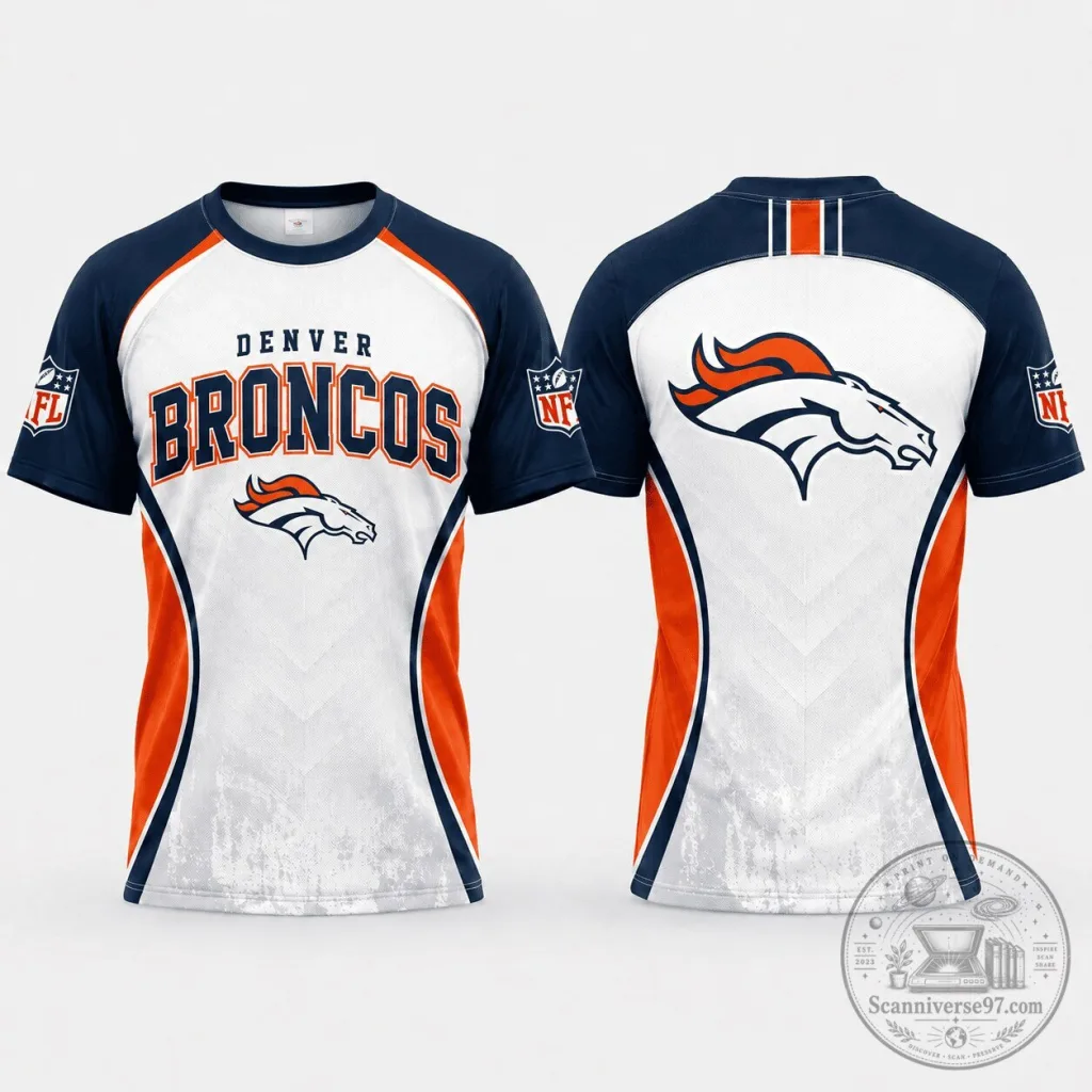 Denver Broncos NFL Fan Shirt, Football Team Apparel T-Shirt 45 Denver Broncos NFL Fan Shirt, Football Team Apparel T-Shirt
