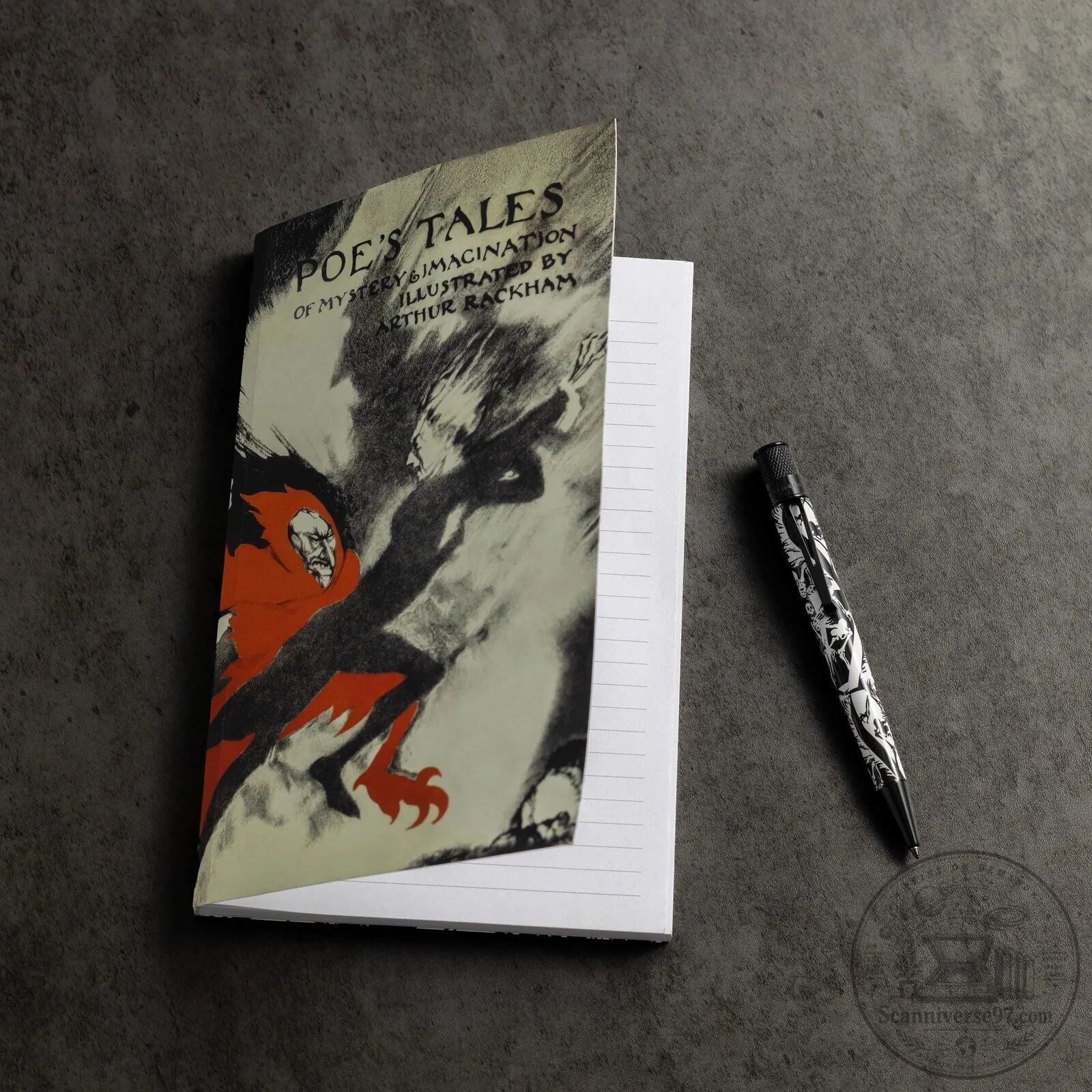 Edgar Allan Poe's Tales of Mystery and Imagination Illustrated Notebook