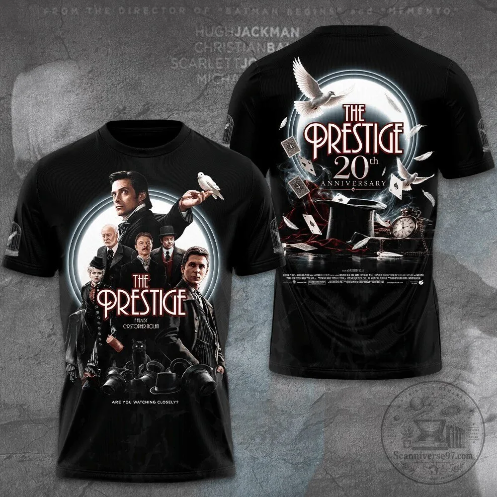 The Prestige Movie Poster Christopher Nolan T-Shirt