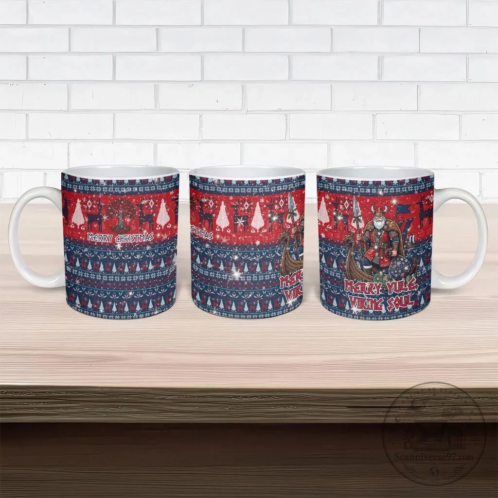 Ugly Christmas Sweater Pattern Merry Christmas Mug 9 Ugly Christmas Sweater Pattern Merry Christmas Mug