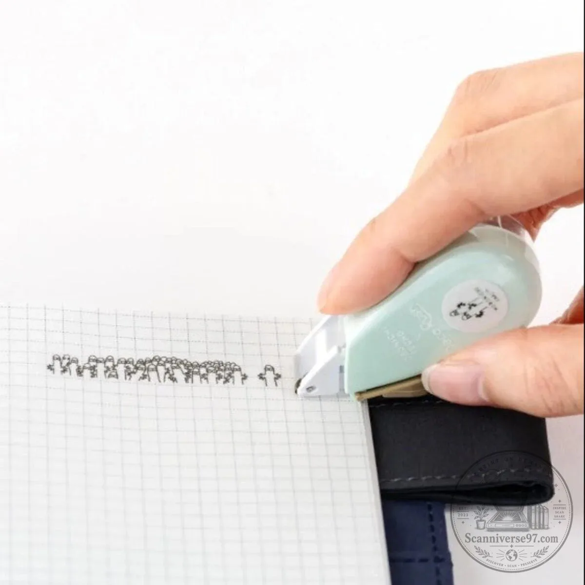 Hobonichi Techo Deco Rush Tape Dispenser Hattifattener Wanderer Correction Tape 4 Hobonichi Techo Deco Rush Tape Dispenser Hattifattener Wanderer Correction Tape