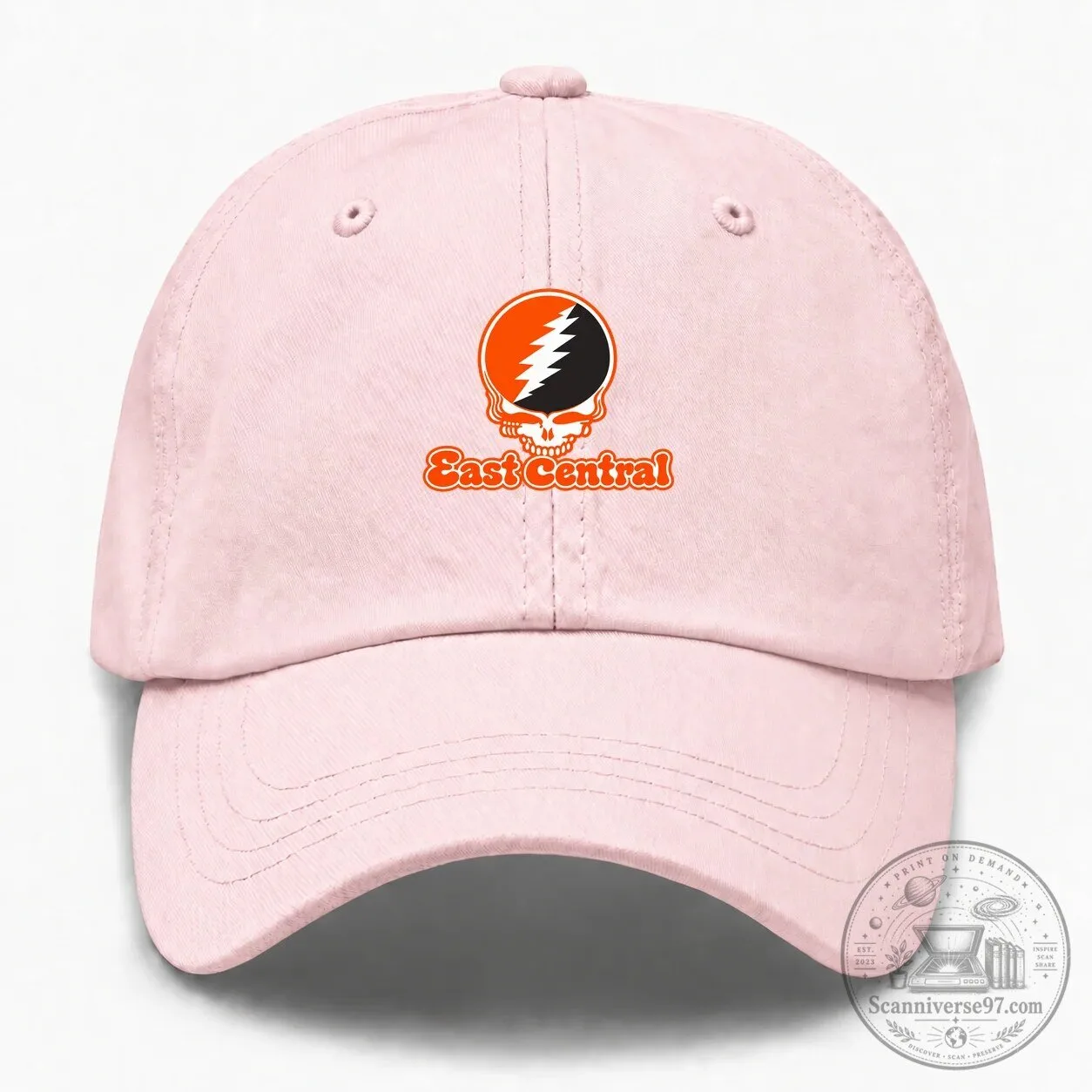 East Central Steal Your Face Grateful Dead Inspired Skull Baseball Cap Hat 6 East Central Steal Your Face Grateful Dead Inspired Skull Baseball Cap Hat