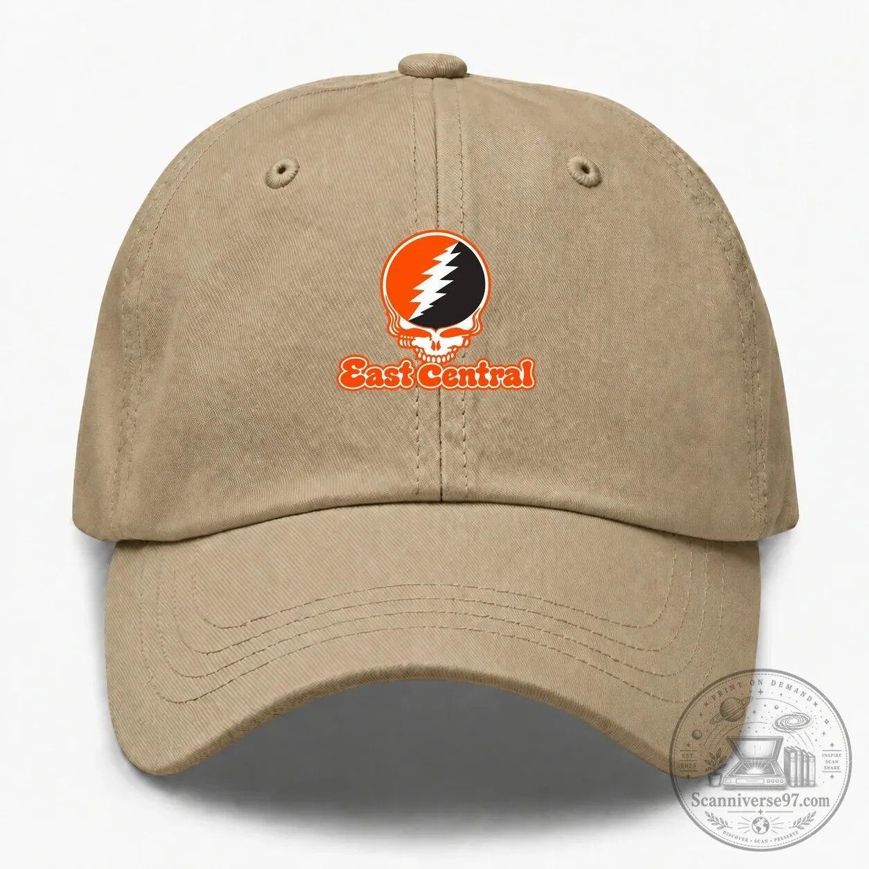 East Central Steal Your Face Grateful Dead Inspired Skull Baseball Cap Hat 7 East Central Steal Your Face Grateful Dead Inspired Skull Baseball Cap Hat