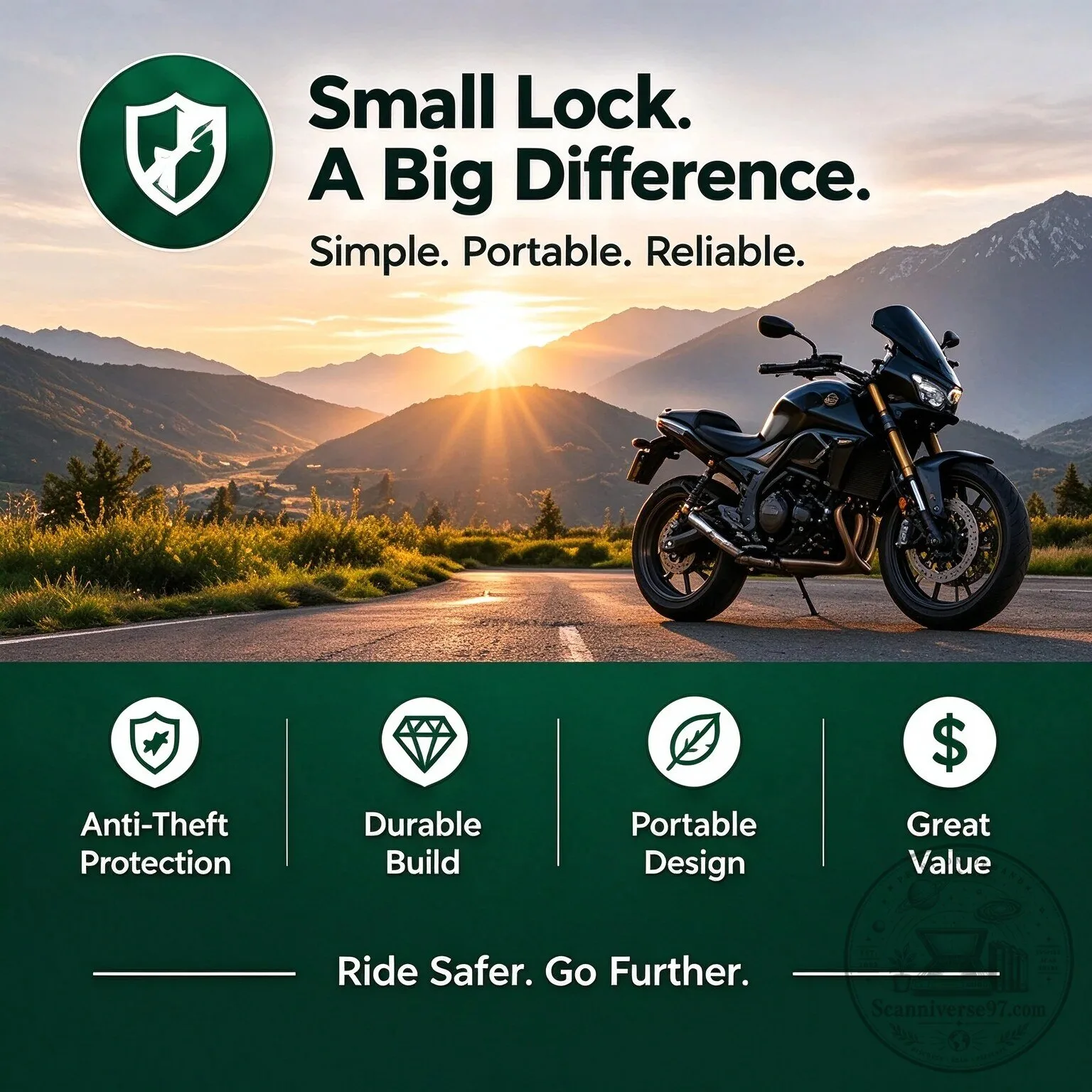 Motorcycle Disc Brake Lock Anti-Theft Security Alarm for Parked Bikes 17 Motorcycle Disc Brake Lock Anti-Theft Security Alarm for Parked Bikes